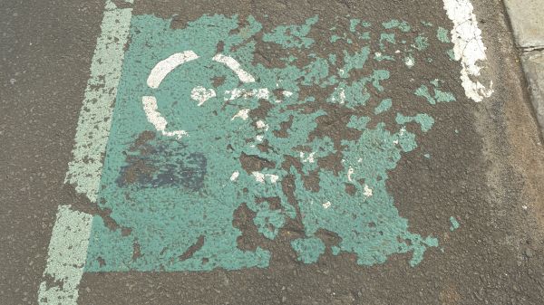 Sidewalk Paint Removal Service
