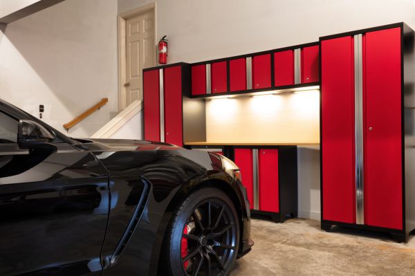 Garage Cabinet Resurfacing