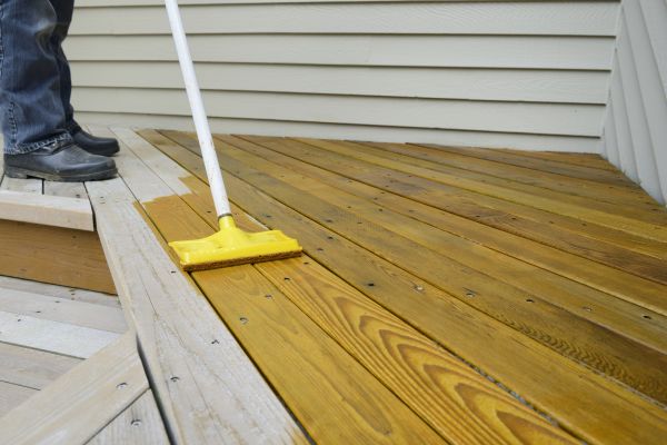 Wood Surface Staining