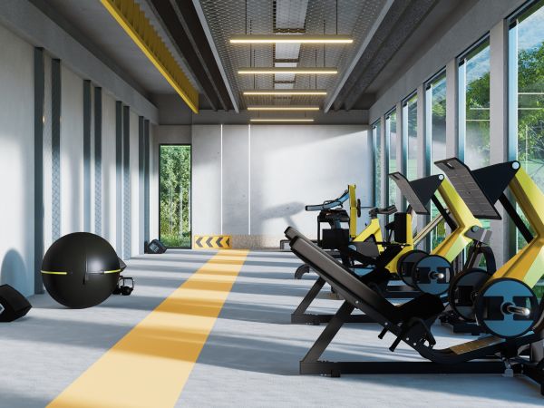 Exercise Room Painting Service