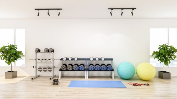 Workout Room Painting