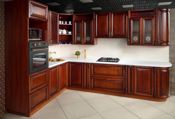 Built In Cabinetry Staining Service