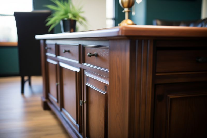 Wood Cabinet Refinishing